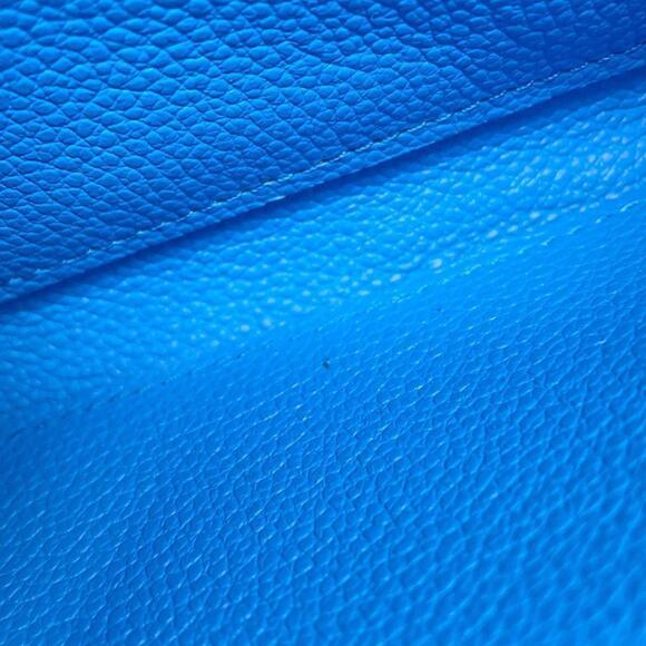 LOUIS VUITTON Blue Monogram Wallet - Picture 7 of 16